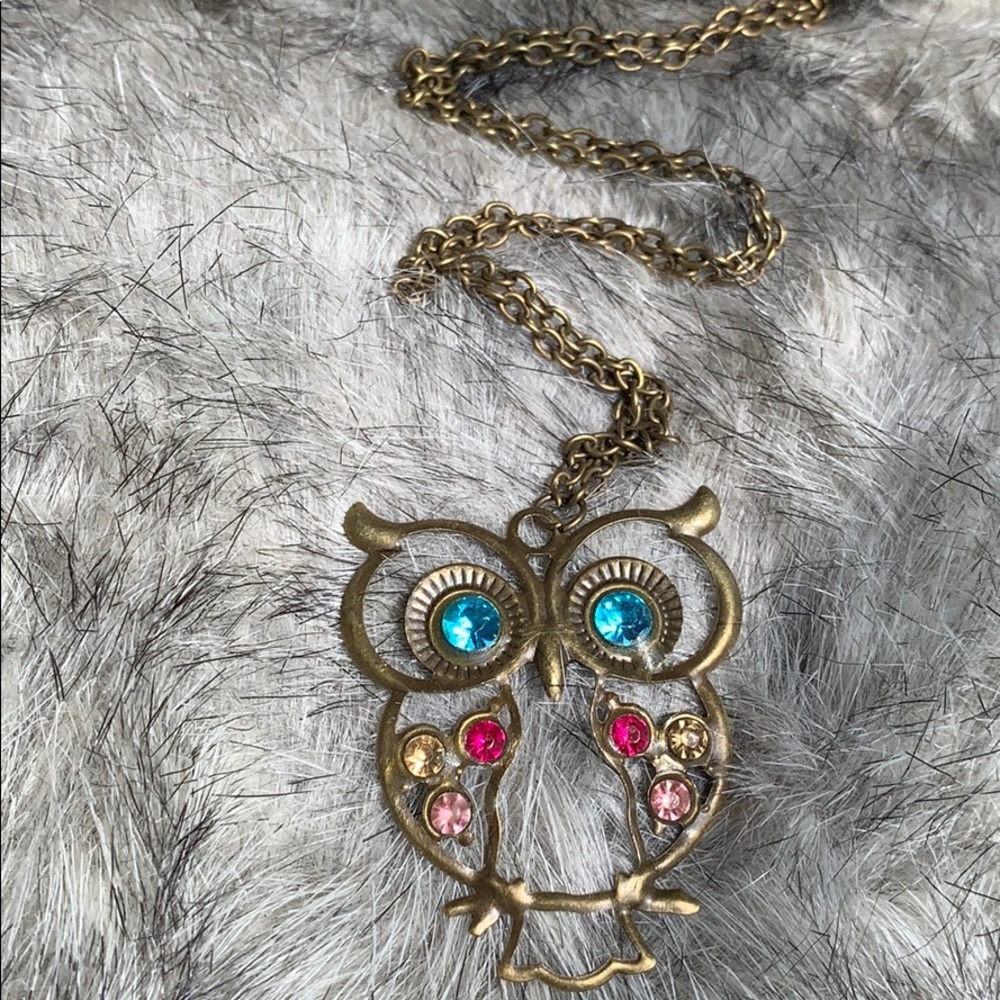 🔵Owl Necklace
